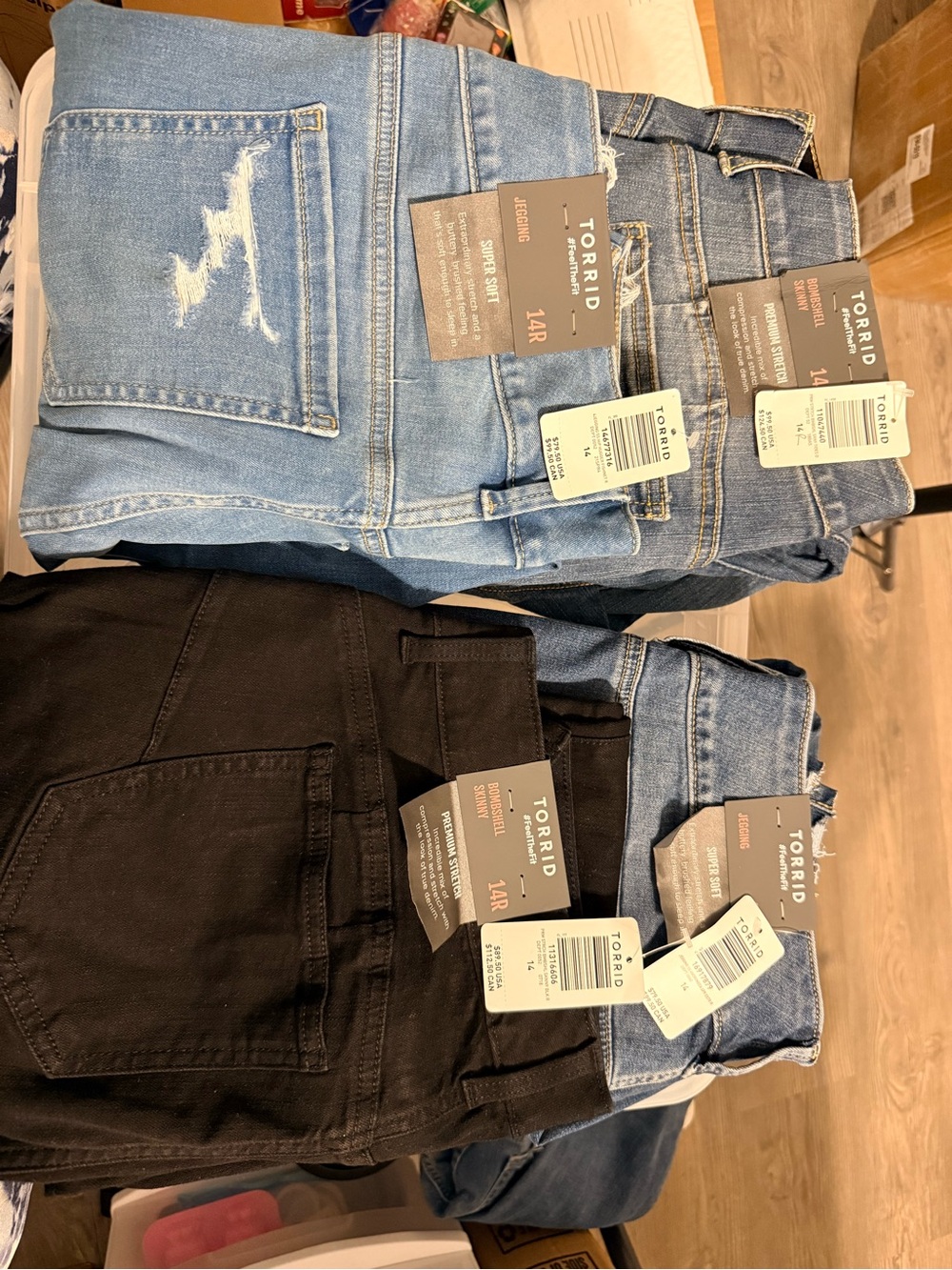 torrid womens jeans 4 pack